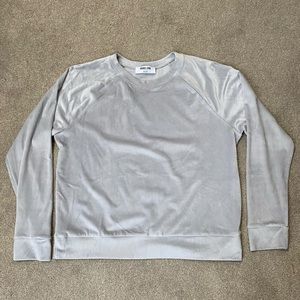 Double Zero Velour Crewneck Sweatshirt